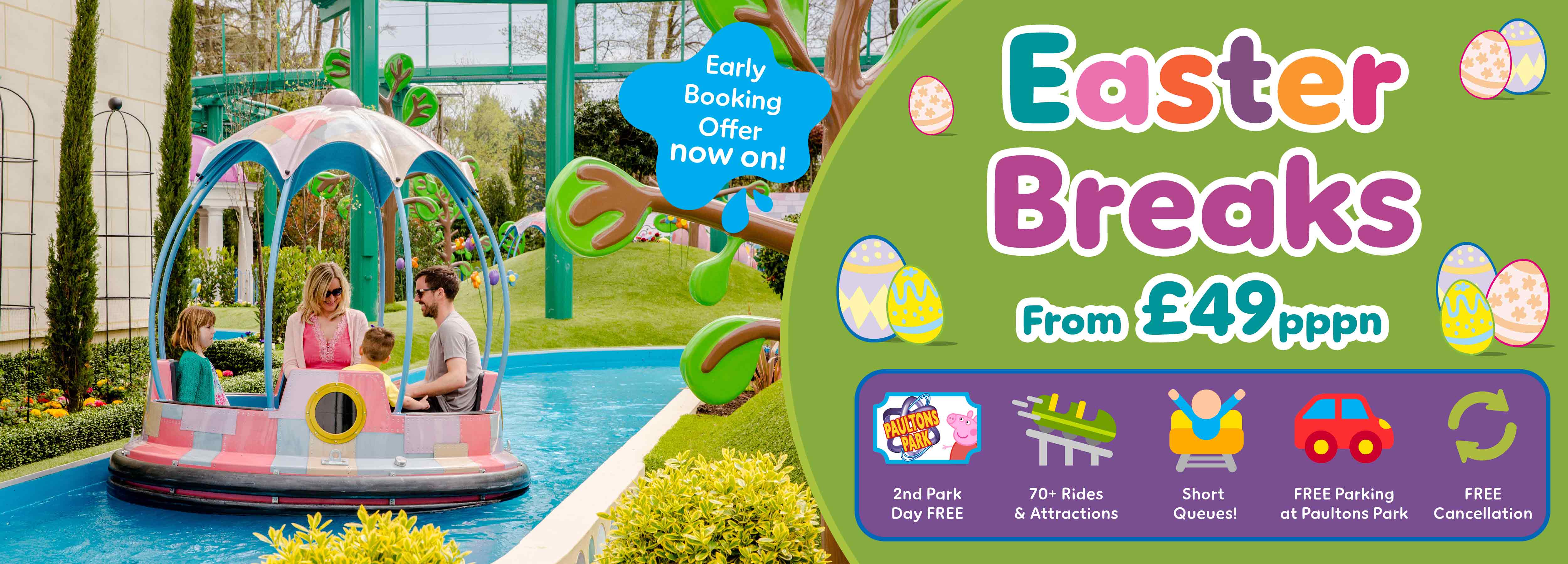Paultons Park Easter Breaks