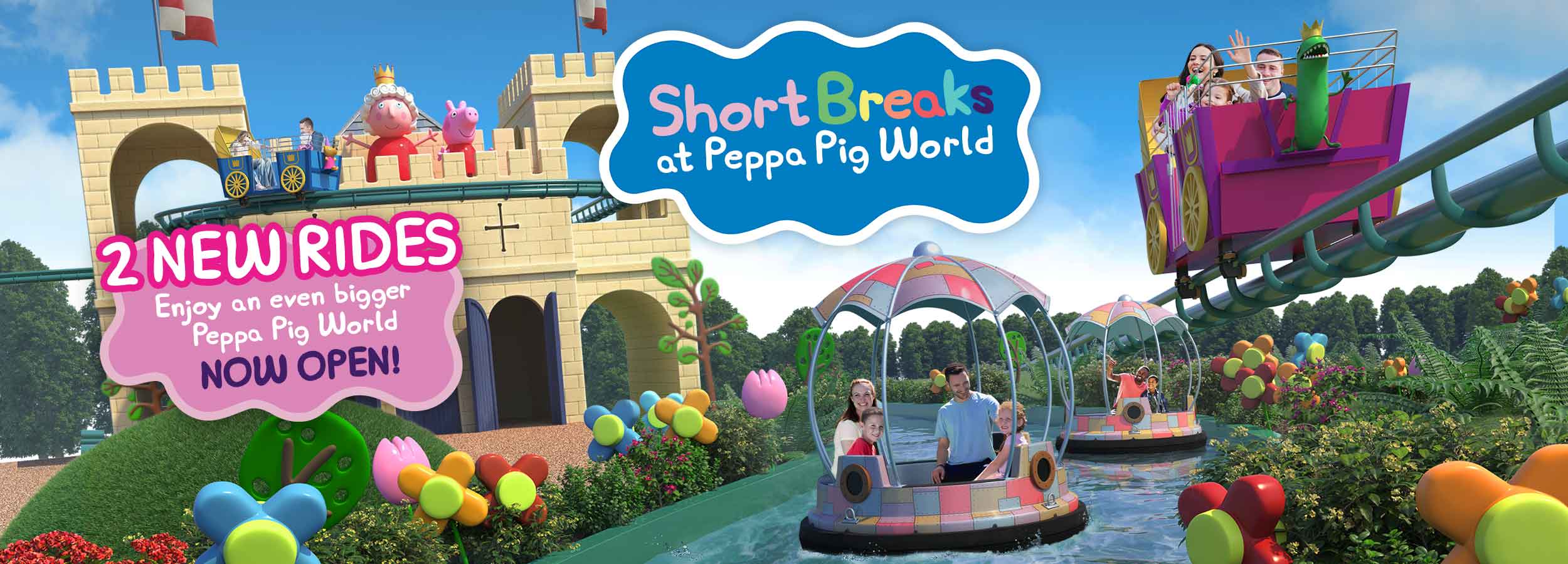 Paultons Park and Peppa Pig World Ticket and Hotel Deals