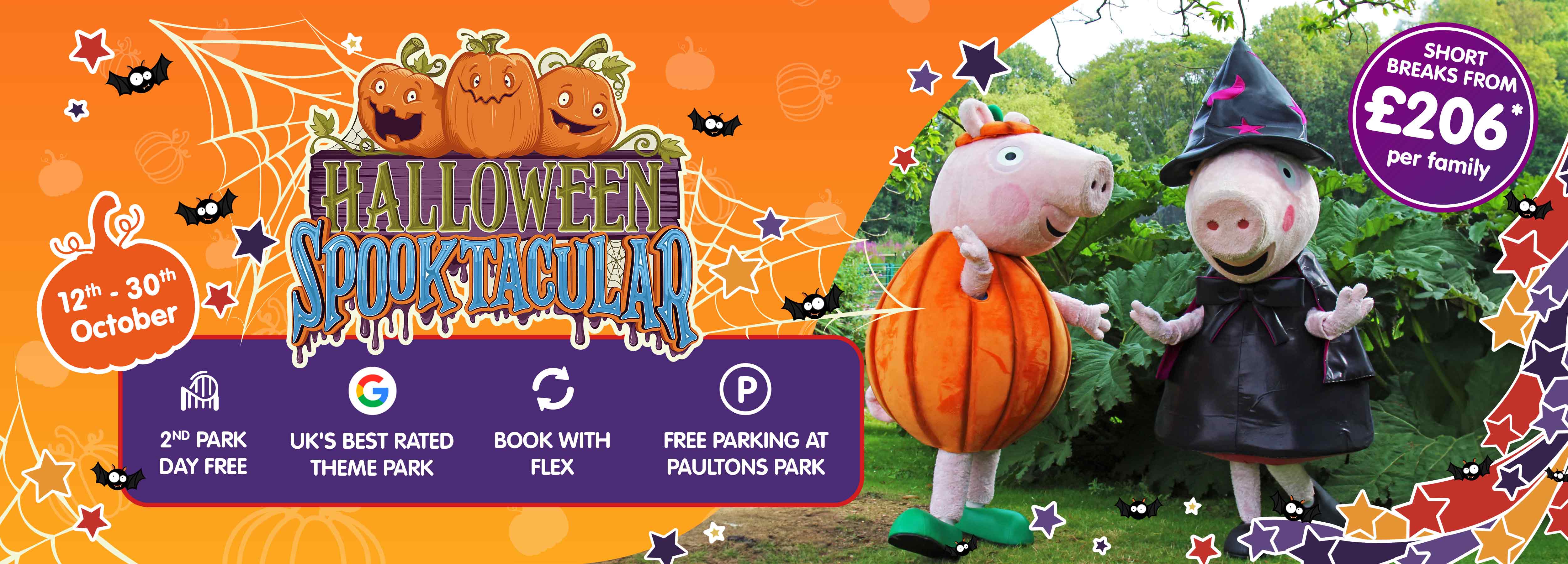 Halloween Breaks at Paultons Park
