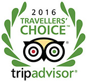 Trip Advisor - 2016 Travellers Choice award